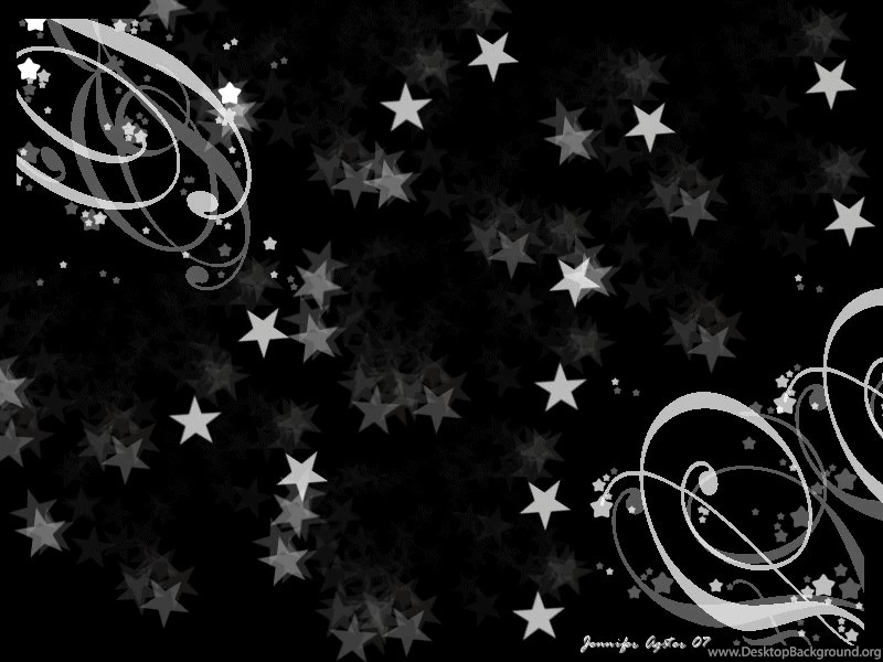 Wallpapers Ilove You Black N White Stars Swirlies Myspace Graphics ...