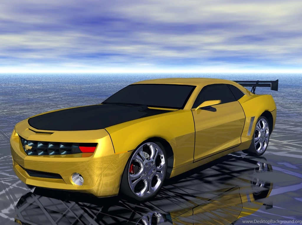 Free Wallpaper, Camaro 2008 Bumblebee Transormed