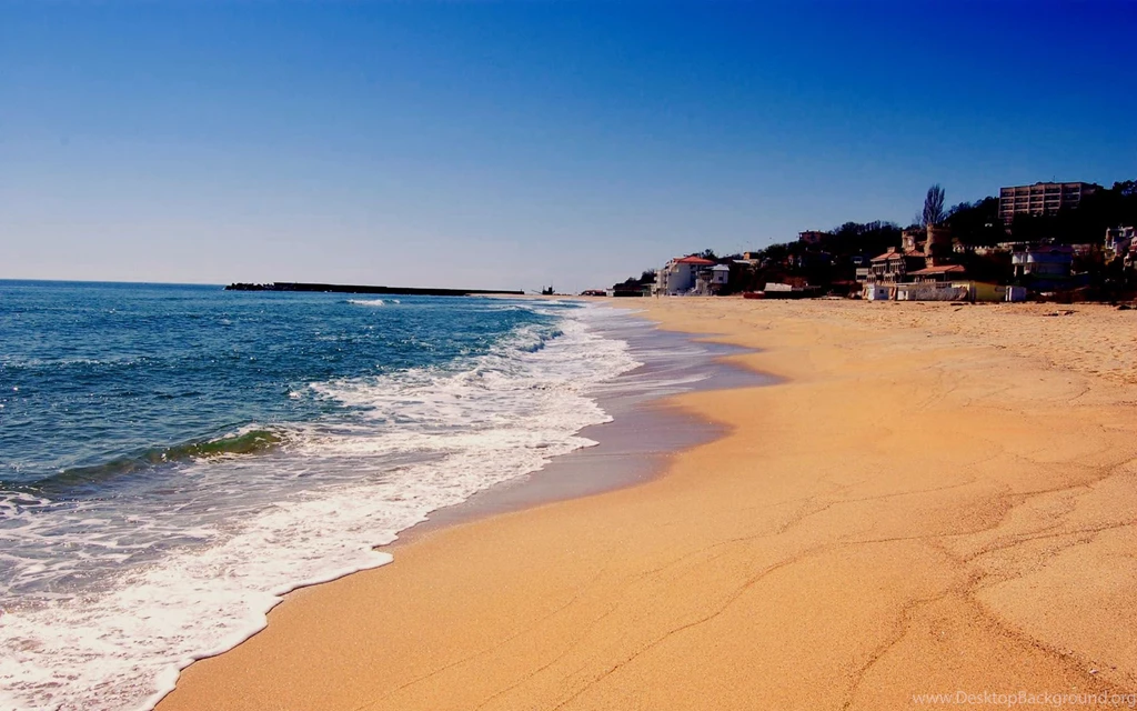 The Golden Sandy Beach Wallpapers And Images Wallpapers ...
