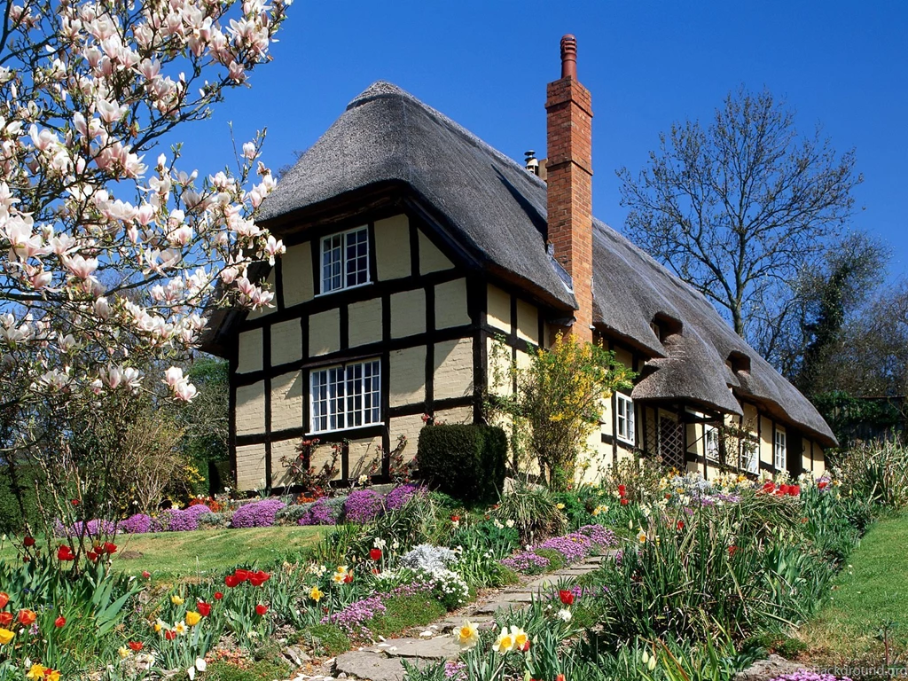 Spring Garden England England Photography Desktop Wallpapers