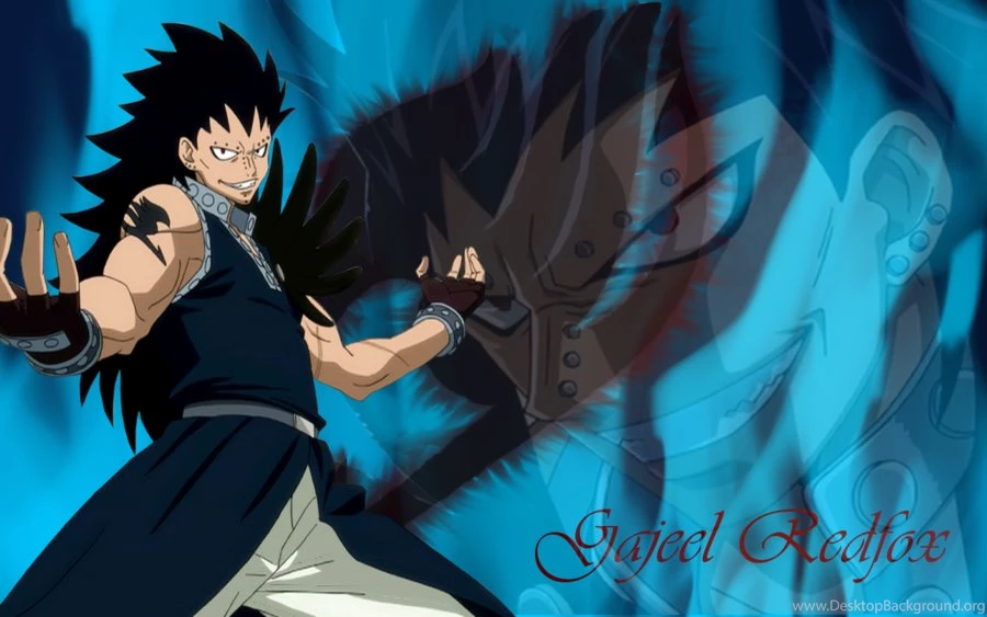 Walpaper Fairy Tail : Gajeel ~ Ceria Dan Bahagia