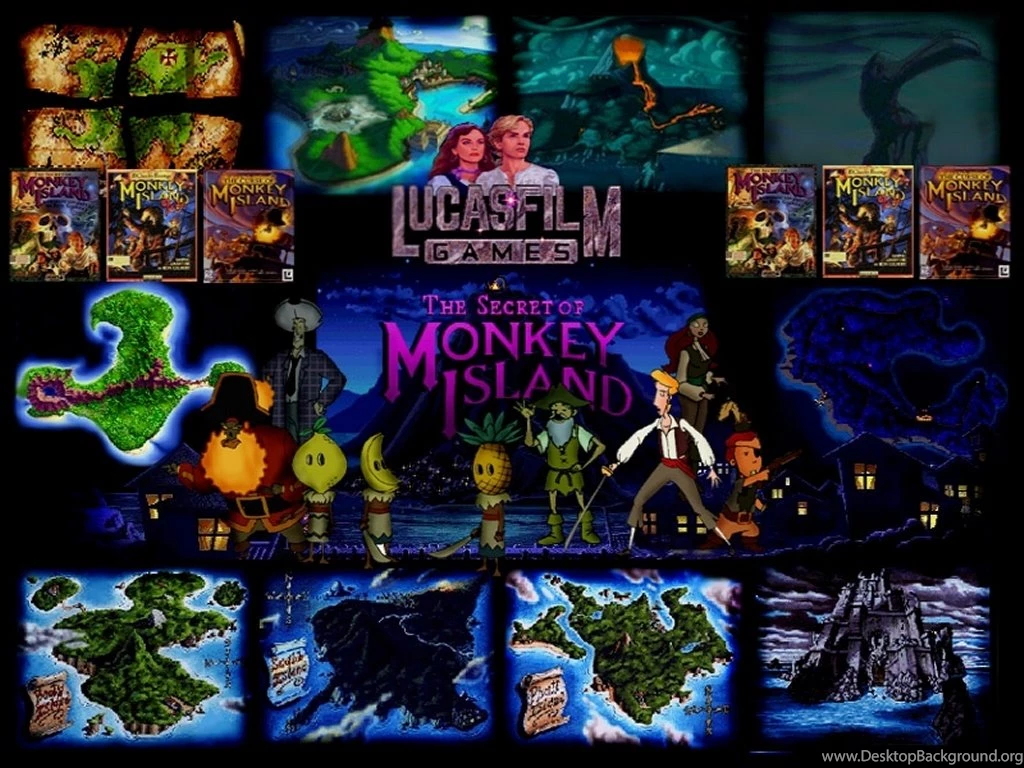 Wallpapers Monkey Island 311500.8 1024x768