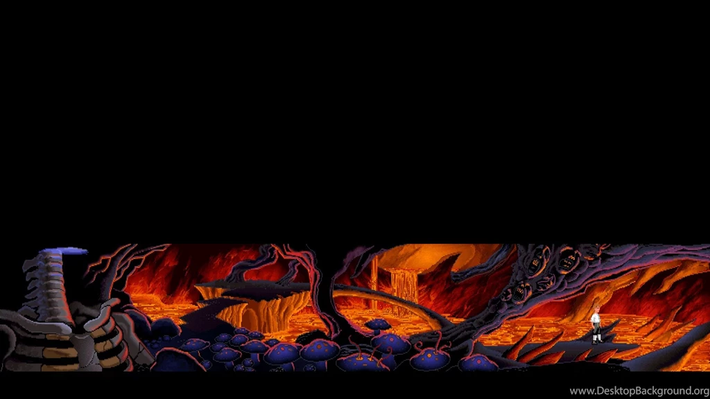 1920x1080 Retro: Monkey Island Cave Desktop PC And Mac Wallpapers