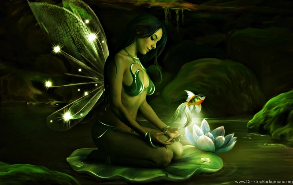 Fairy Desktop Wallpapers Wallpapers Cave