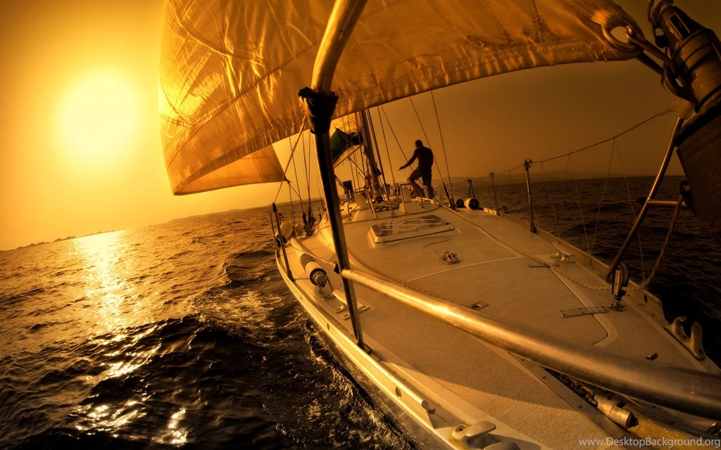 Sailing Sunset Google Skins, Sailing Sunset Google Backgrounds ...