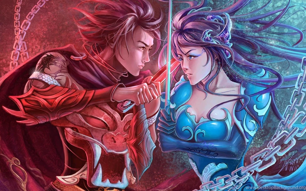 FANTASY COUPLE WALLPAPER (