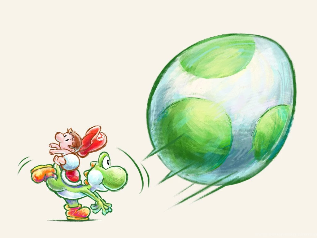 Yoshi's New Island Desktop Wallpapers