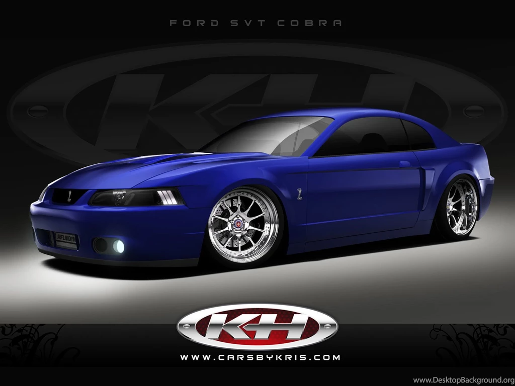 Beautiful Blue 2004 Mustang SVT Cobra Terminator