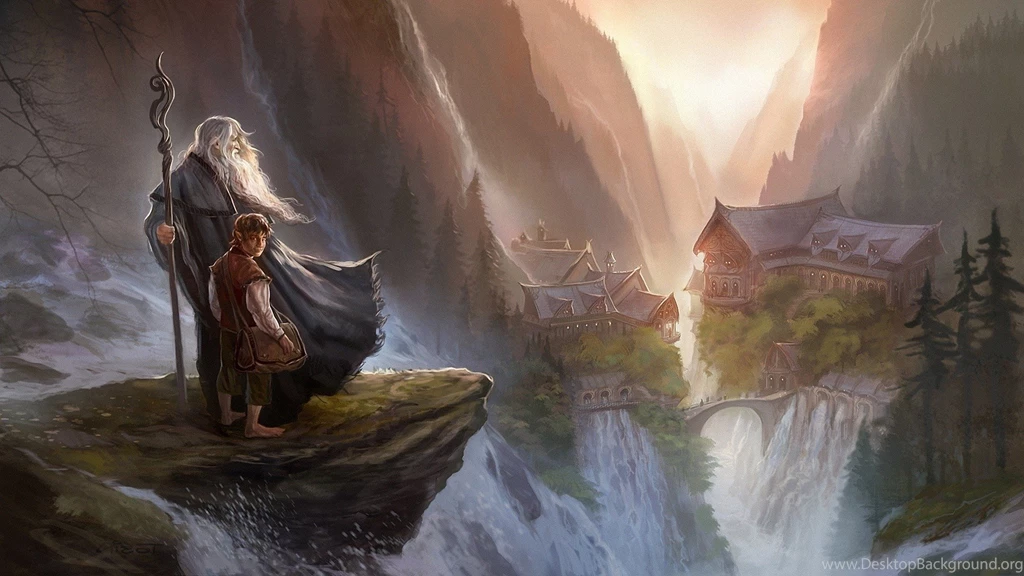 The Lord Of The Rings, Gandalf, The Hobbit, Imladris, Rivendell ...
