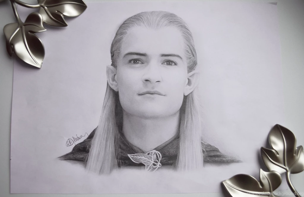 Photorealistic Legolas (Orlando Bloom) LOTR By Push pulse On ...