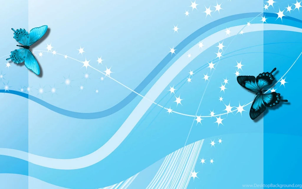 Blue Butterfly Backgrounds