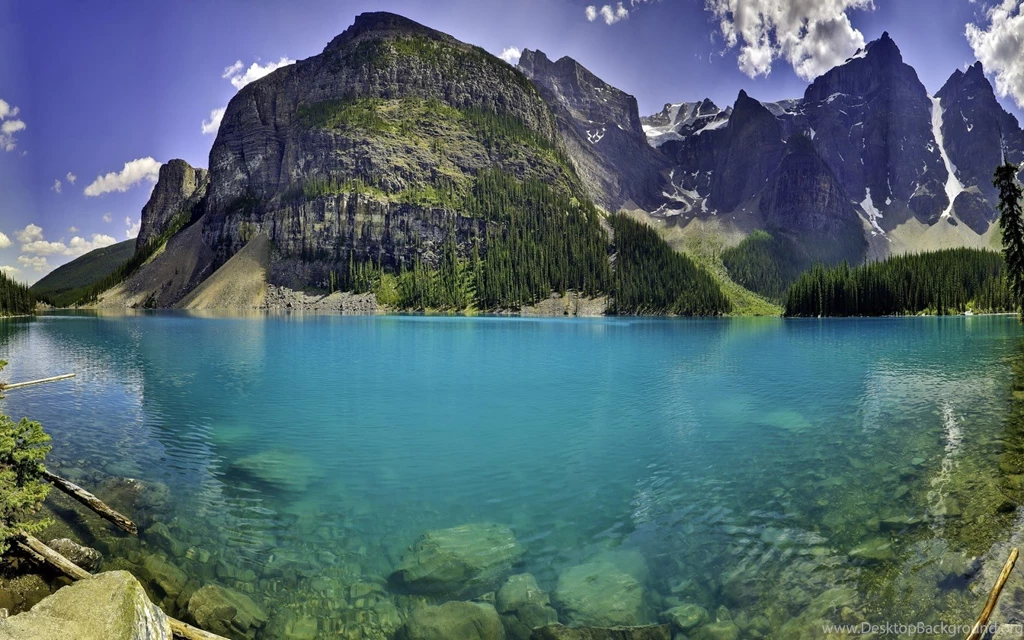 Wallpapers And Pictures: Moraine Lake In Canada Nature Wallpapers ...