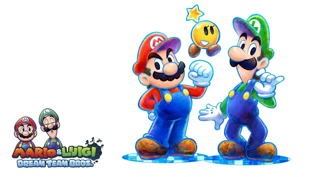 Mario Luigi Dream Team 2560x1440