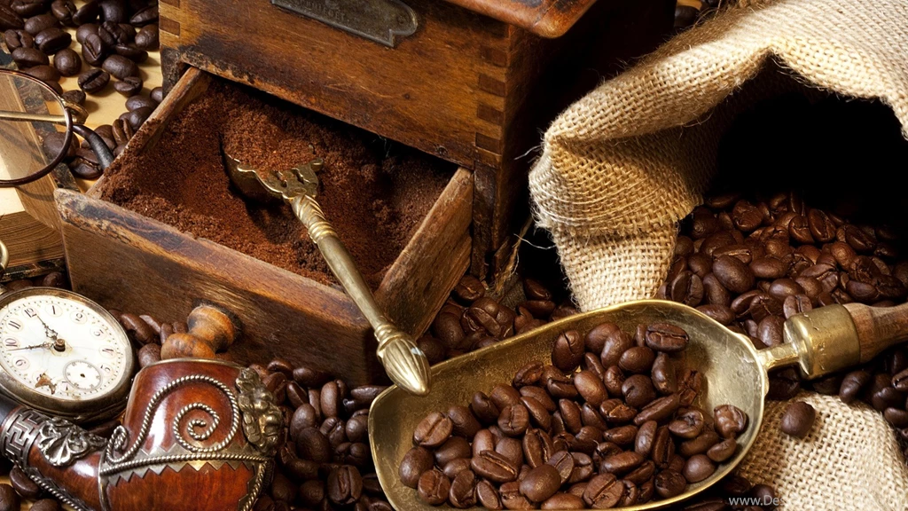 Wallpapers Coffee, Corn, Tobacco Pipe, Scoop, Brown Coffee.