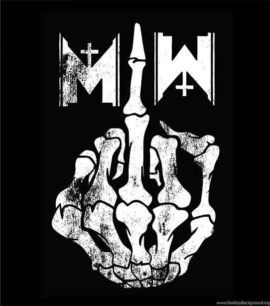 Motionless In White Middle Finger Tank Top ($15.00)