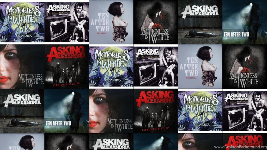Motionless In White Creatures Asking Alexandria Reckless Wallpapers ...
