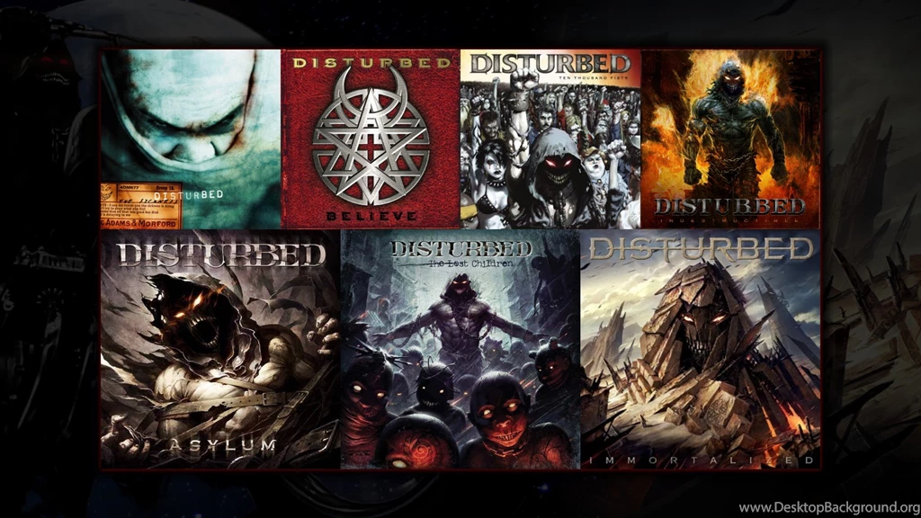 I Just Made This Disturbed Discography Wallpaper, Thought I'd ...