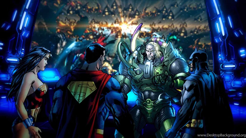 Superman Batman Wonder Woman Justice League Lex Luthor DC Universe ...