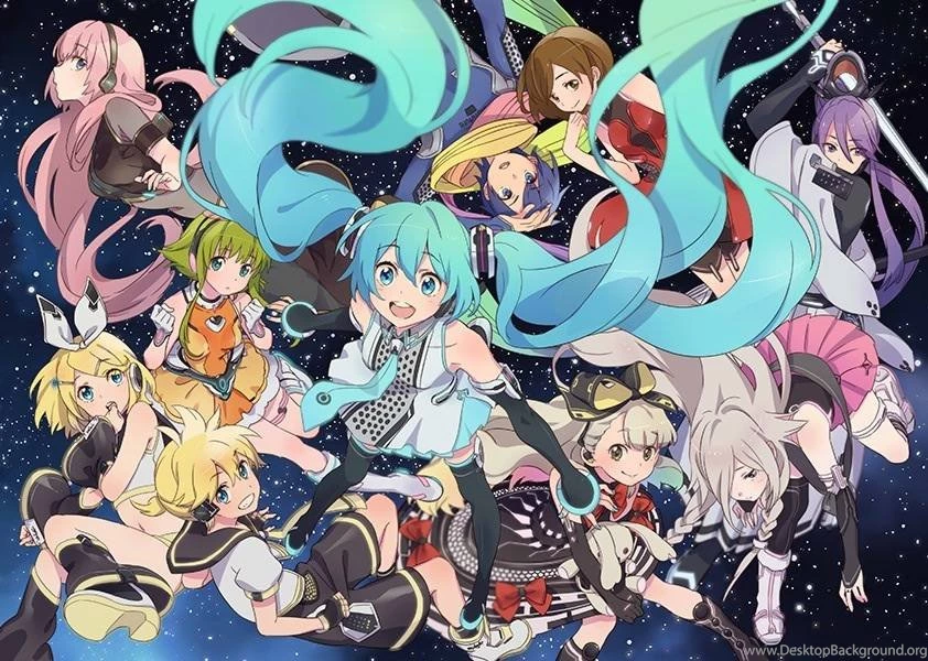 Main Vocaloids Wallpaper.