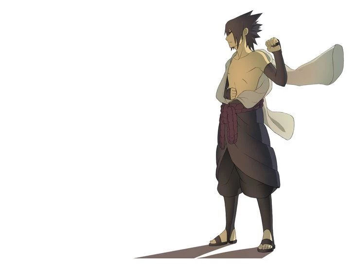 Uchiha Sasuke Naruto Shippuden White Backgrounds 1600x1200 ...