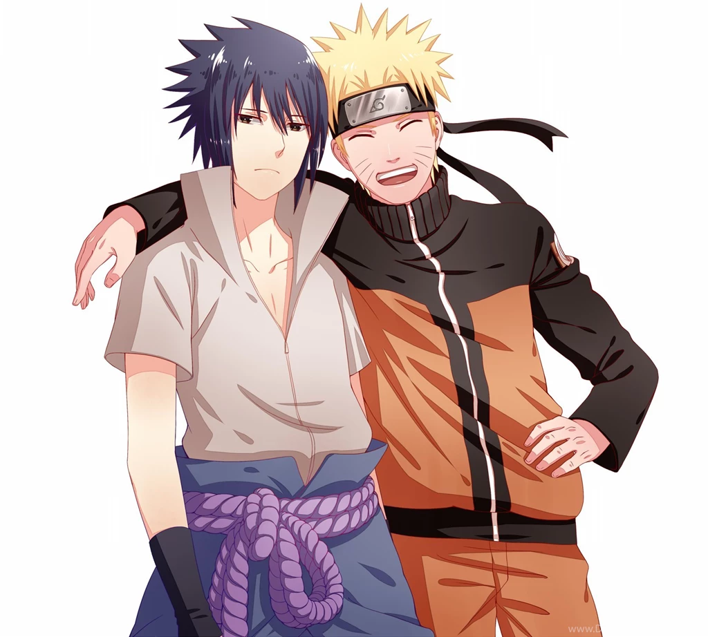 Pixiv Id 3452804 NARUTO Uchiha Sasuke Uzumaki Naruto Light ...