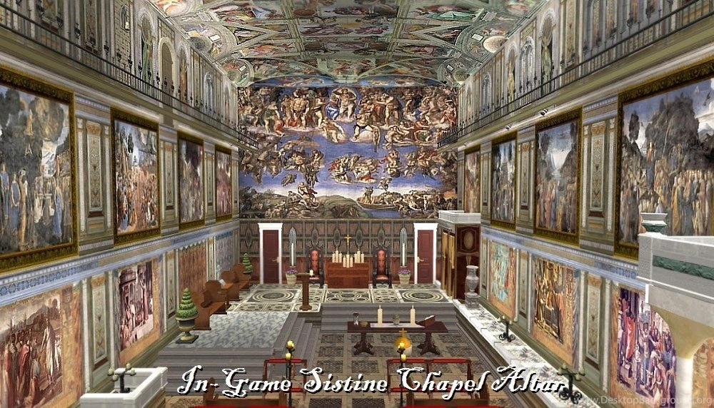 Mod The Sims The UCS Part 7: THE SISTINE CHAPEL Community Lot