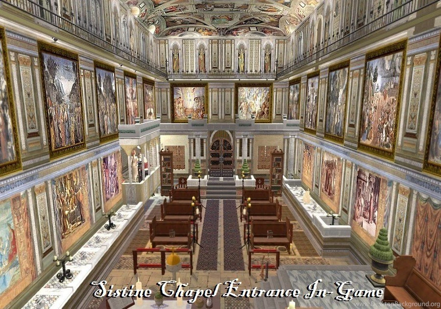 Mod The Sims The UCS Part 7: THE SISTINE CHAPEL Community Lot