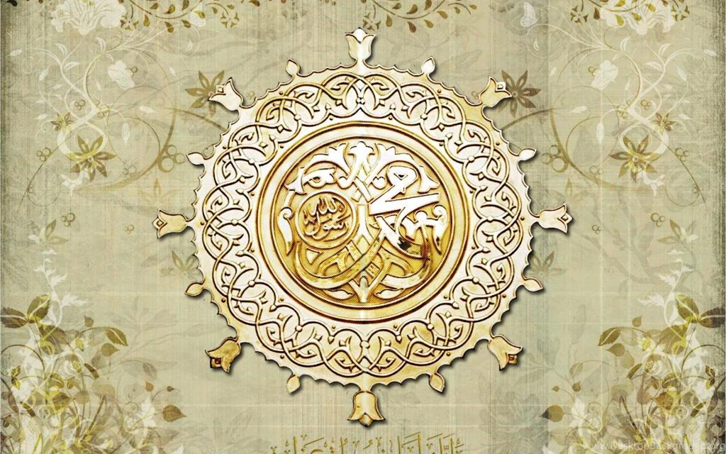 MASJID NABAWI GATE SHEILD WALLPAPER (