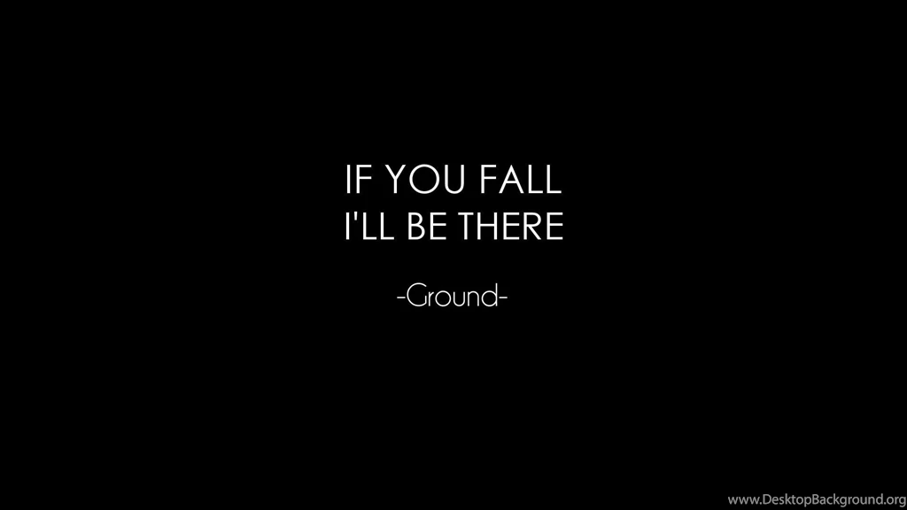 Minimalistic Text Quotes Funny Ground Black Backgrounds Wallpapers ...