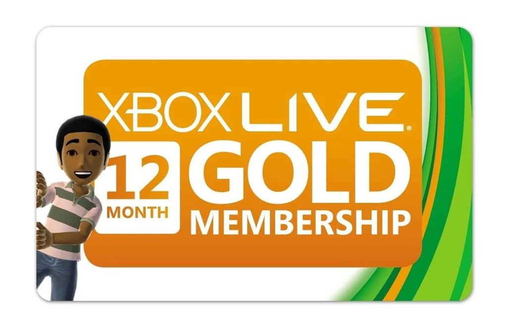 Xbox Live Gold 12 Meses (worldwide Xbox Live Wallpapers