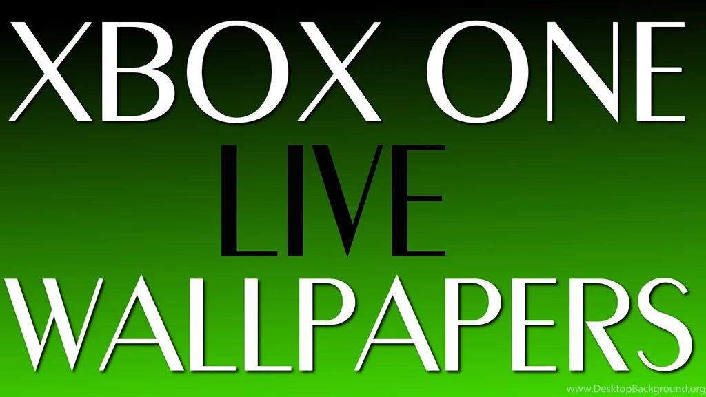Xbox One Live Wallpapers UI (User Interface) YouTube