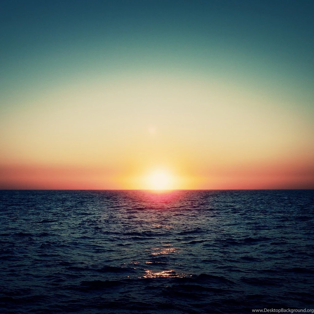 Ocean Sunset iPad 4 wallpapers