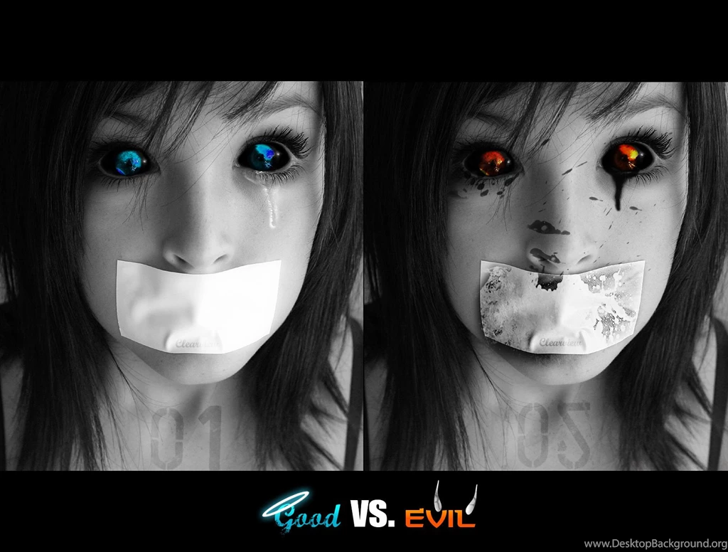 Good Vs Evil Wallpapers By Ashp9 On DeviantArt
