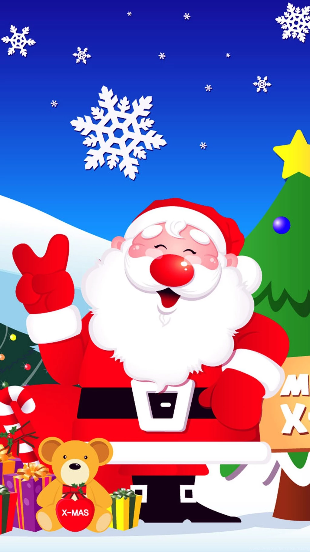 Santa Claus Wallpapers For Iphone Best HD Desktop Wallpapers 1080p ...