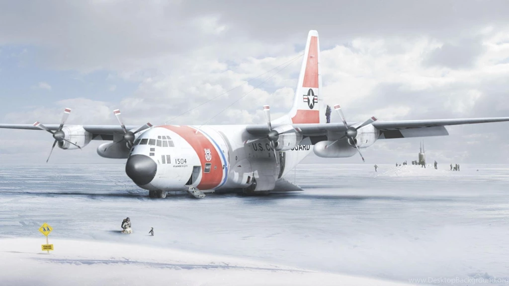 Antarctica C 130 Hercules Aircraft Wallpapers