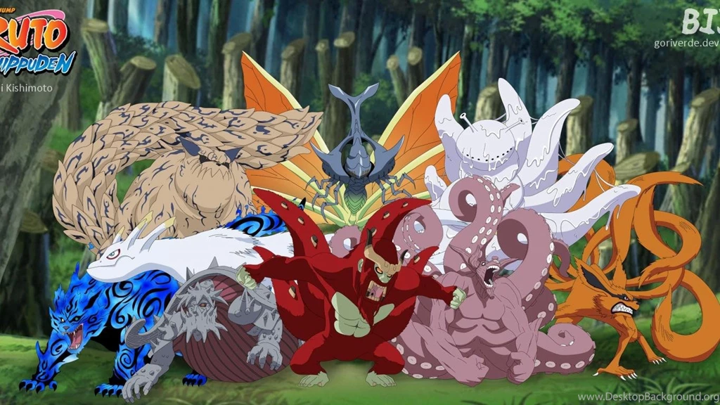 Naruto: Shippuden Hachibi Nibi Kyubi Bijuu Shukaku Wallpapers