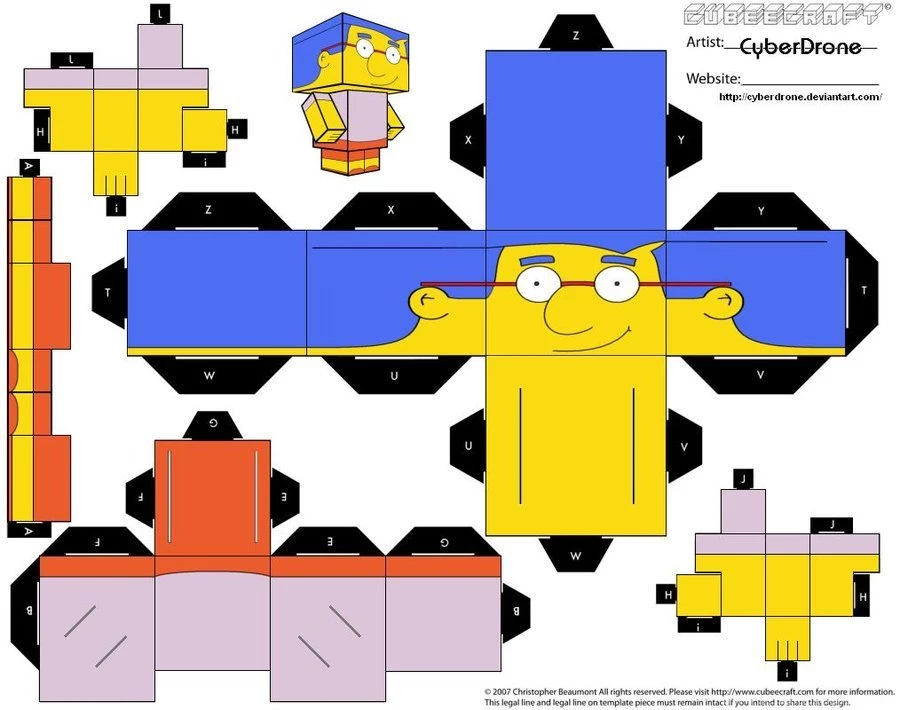 Cubee Milhouse By CyberDrone On DeviantArt