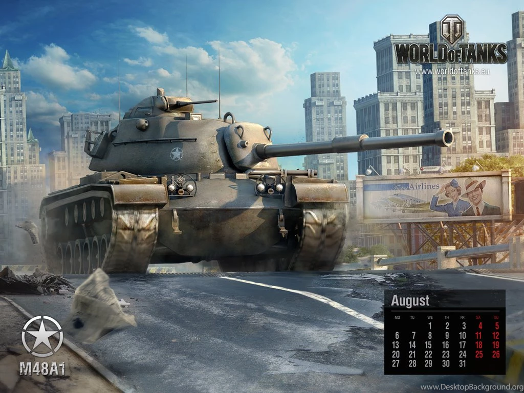 August Wallpapers   With Calendar