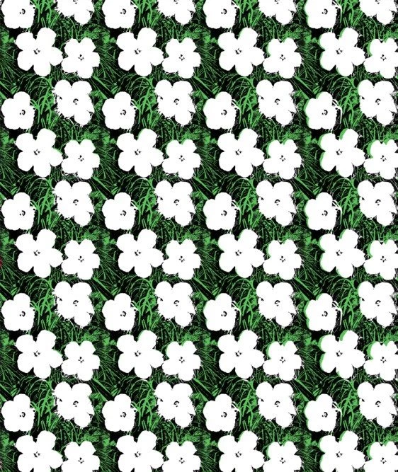 Andy Warhol : Flowers Wall Paper
