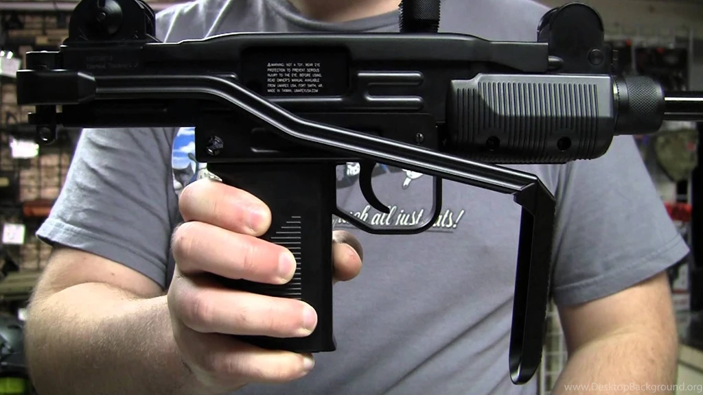 UZI Machine Gun Weapon Military Police Assault Pistol (9 ...