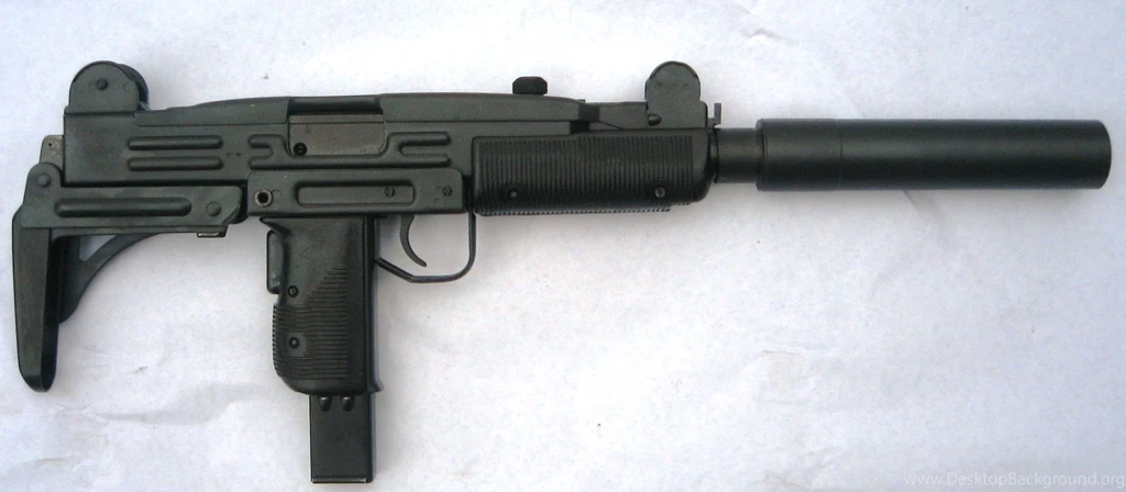 UZI Machine Gun Weapon Military Police Assault Pistol (31 ...