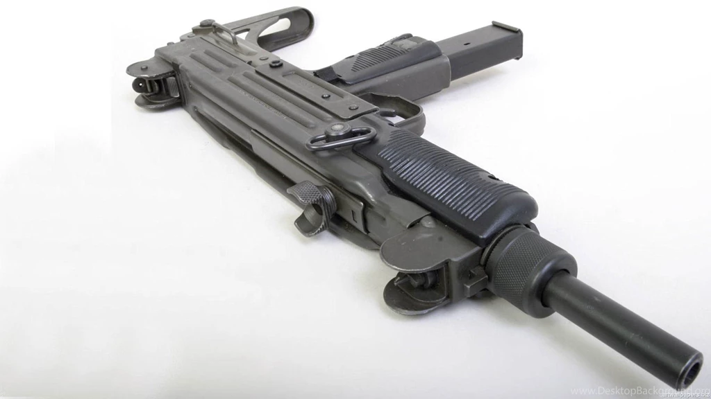 Uzi Uzi Israel Military Industries Imi Weapon Israel White ...