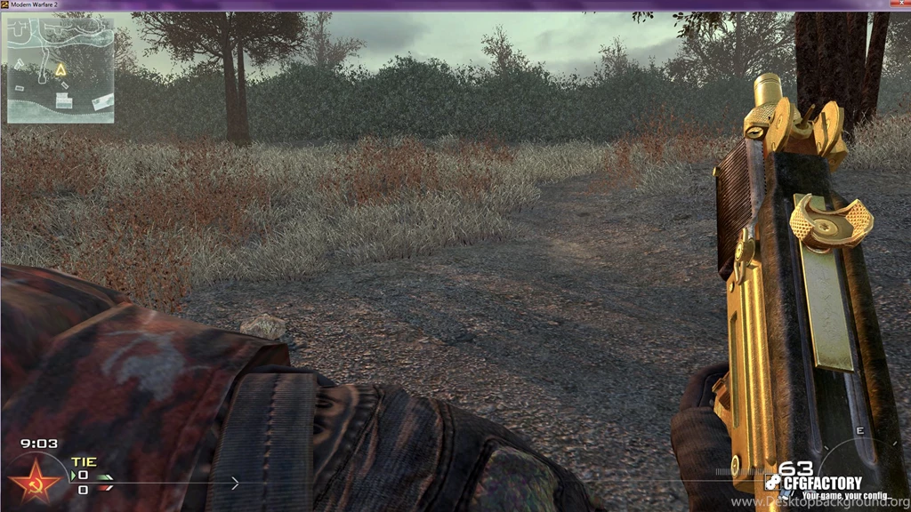 Golden Mini Uzi Download CFGFactory