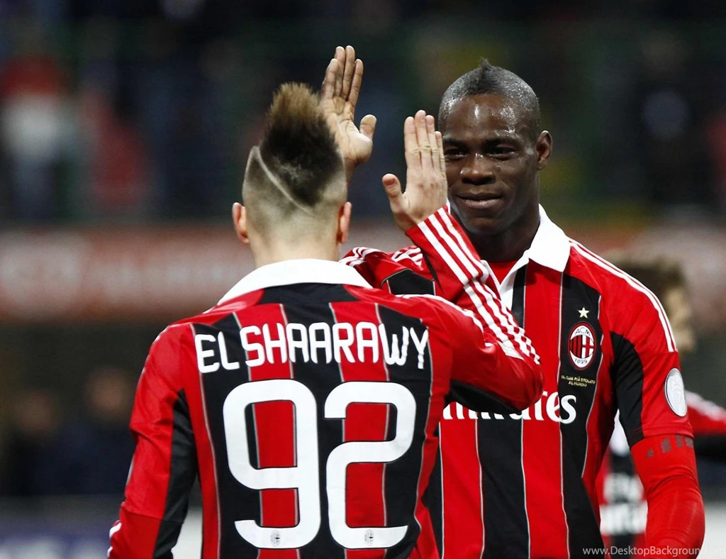 Stephan El Shaarawy And Mario Balotelli HD Wallpapers   Rossonerian ...