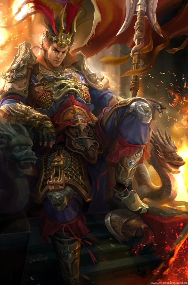 Dynasty Warrior Fanart Lu Bu By DerrickSong On DeviantArt