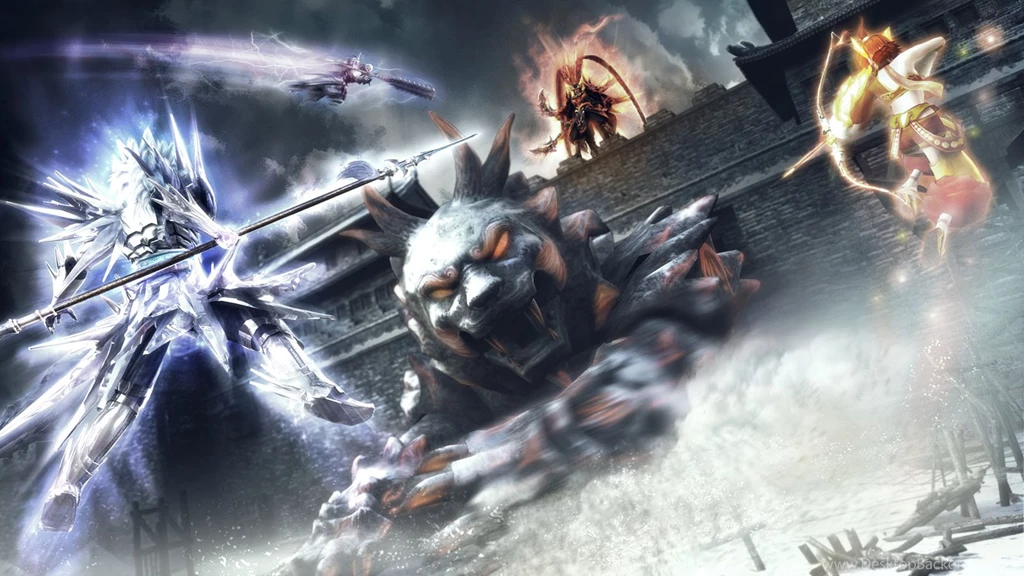Dynasty Warriors Lu Bu Zhao Yun Wallpapers (
