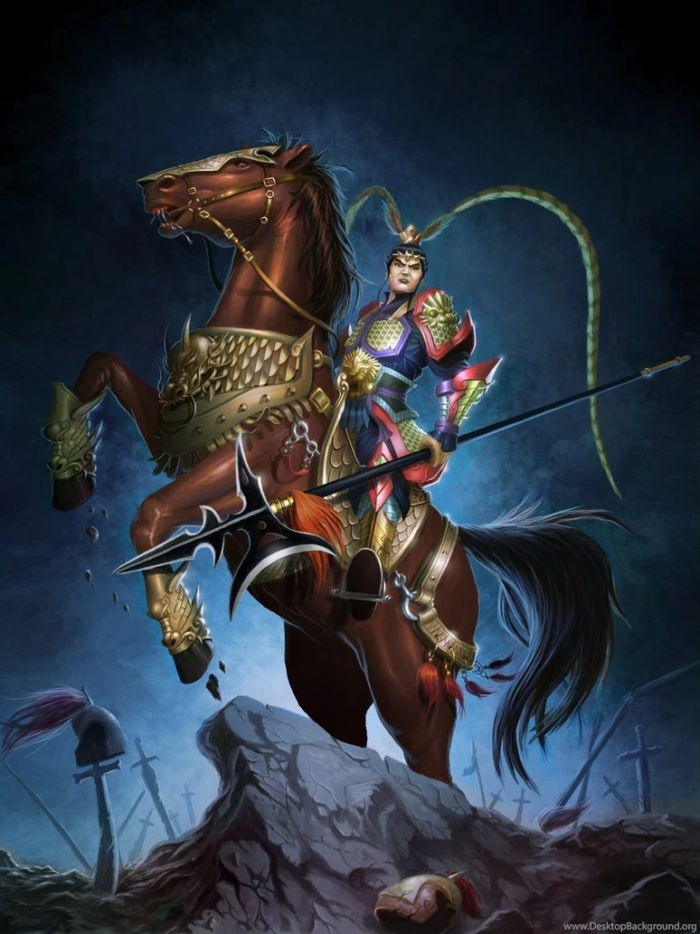 Lu Bu, By B03DI On DeviantArt