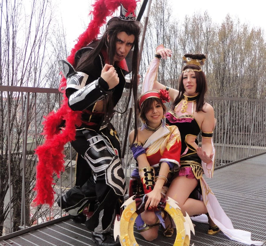 DeviantArt: More Like Diao Chan Lu Bu And Sun Shang Xiang Cosplay ...