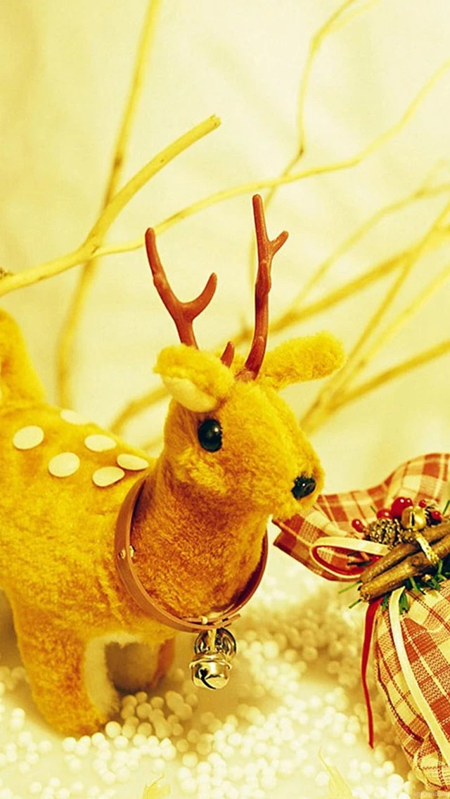 Christmas Reindeer Presents iPhone 5s Wallpapers Download