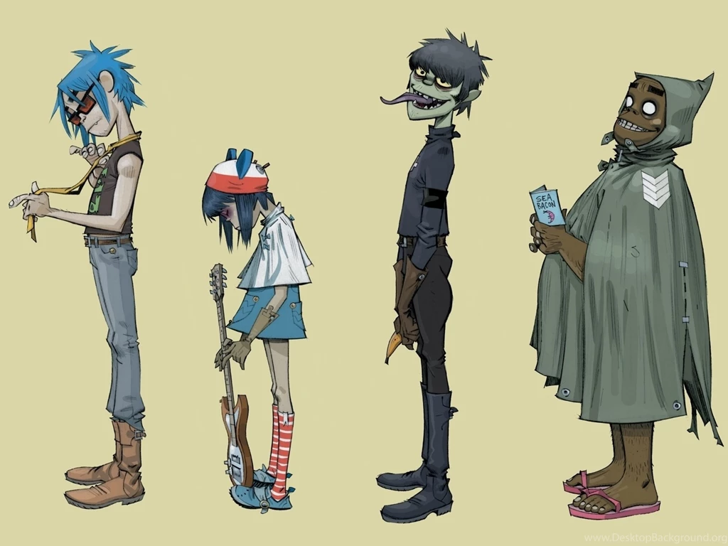 1600x1200 Noodle, Russell, Plastic Beach, Murdock, 2d, Russel ...